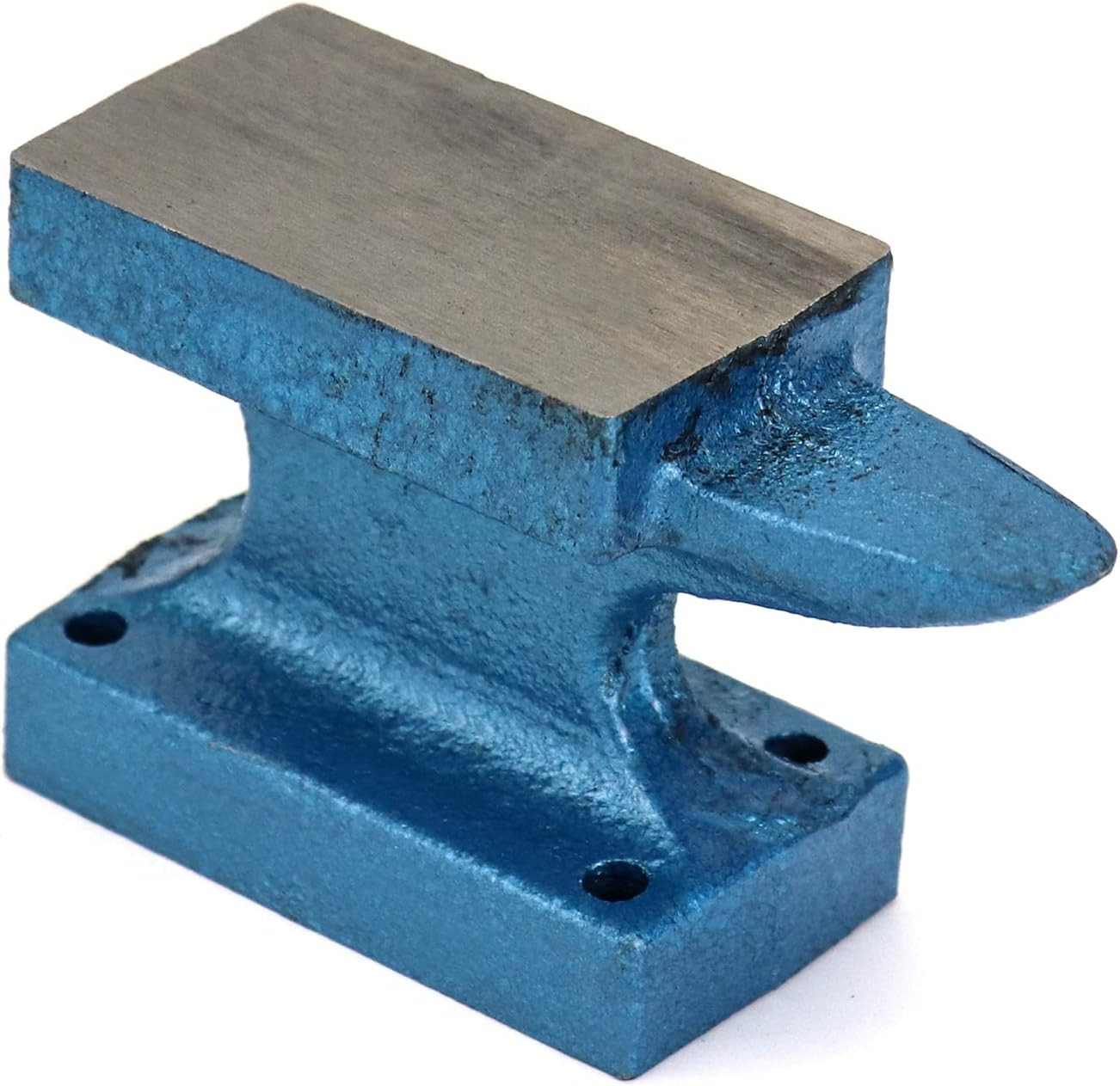 Horn Anvil Bench Block, 1 Pound Cast Iron Hobby Anvil for Jewelry Making