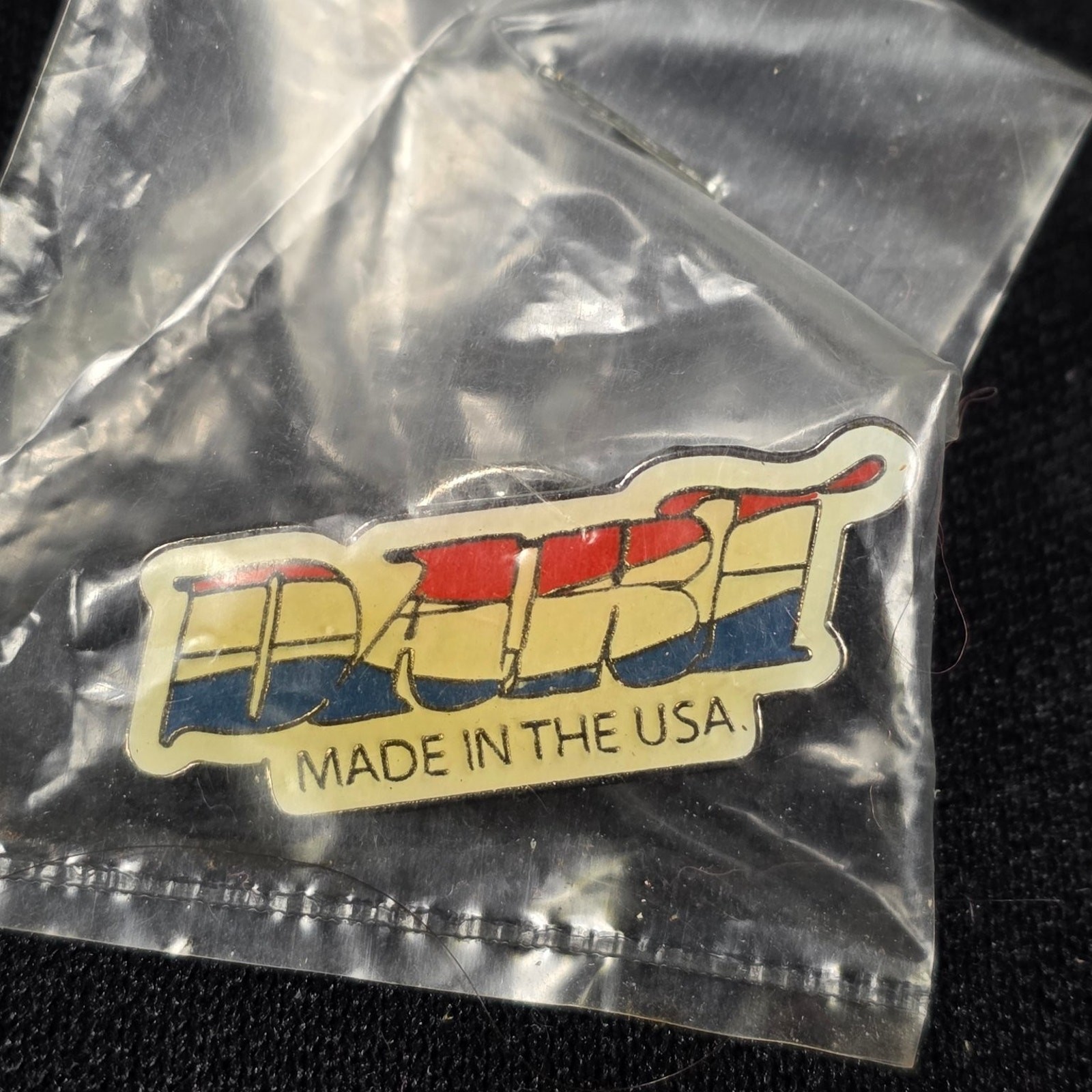 DARBI Made in USA Lapel Pin Enamel Gold Tone Collectible