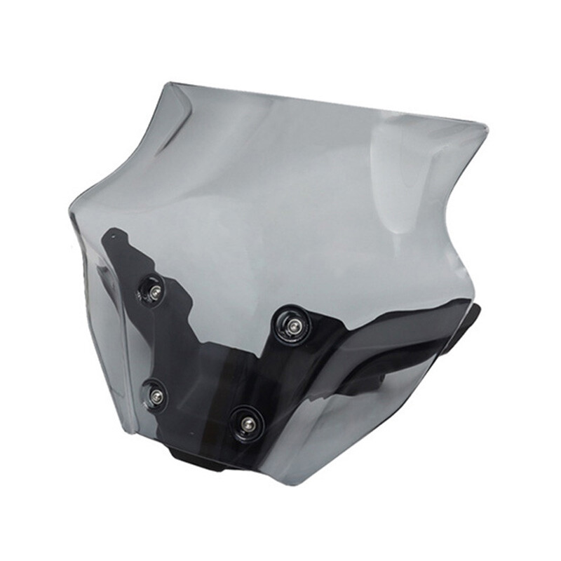 Motorcycle Windshield Windshield Grey With Bracket For Yamaha MT-09 2024