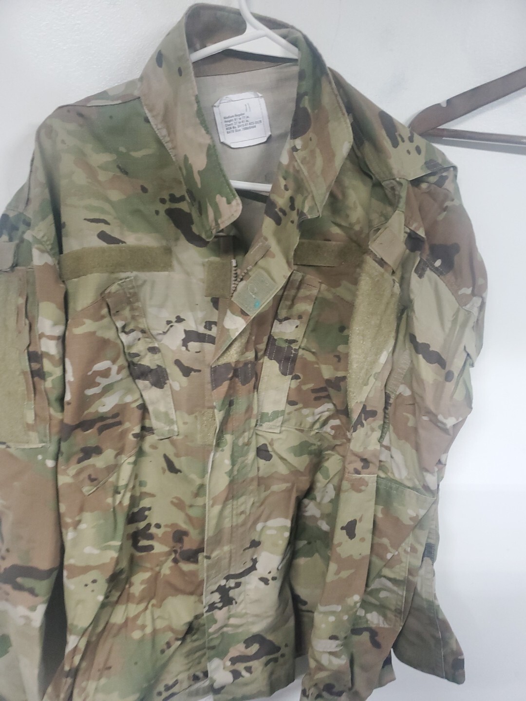 USGI Scorpion W2 OCP Combat Uniform top jacket medium Regular 50/50 Excellent S