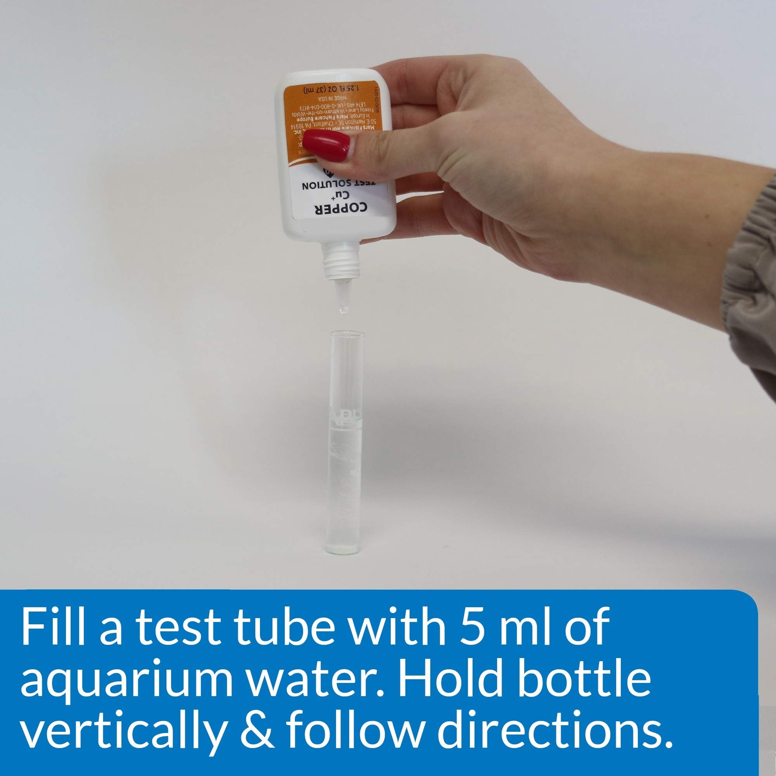 API COPPER TEST KIT 90-Test Aquarium Water Test Kit 90 test