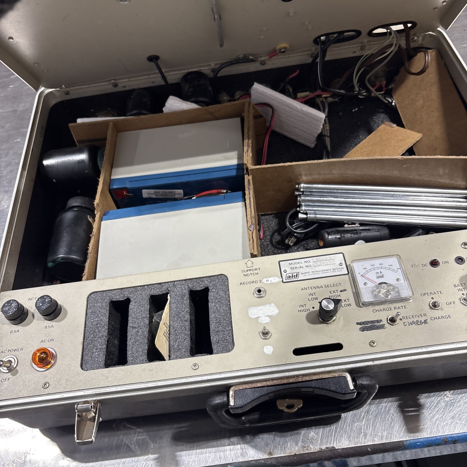 Audio Intelligence RX870-A Devices AID Unitel , Not Tested SOLD AS IS Parts