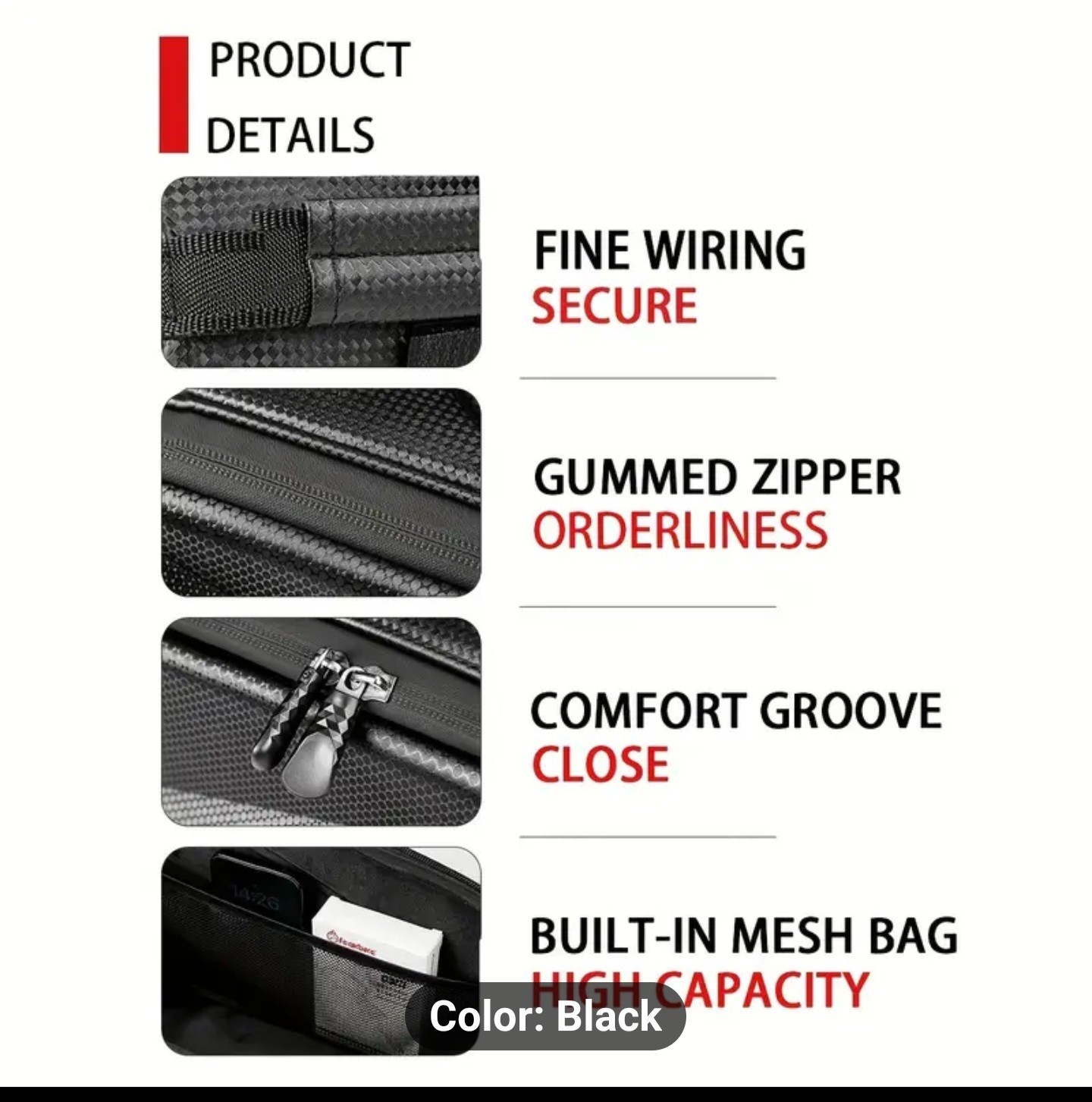 Rear Rack Carrier Trunk Bag
