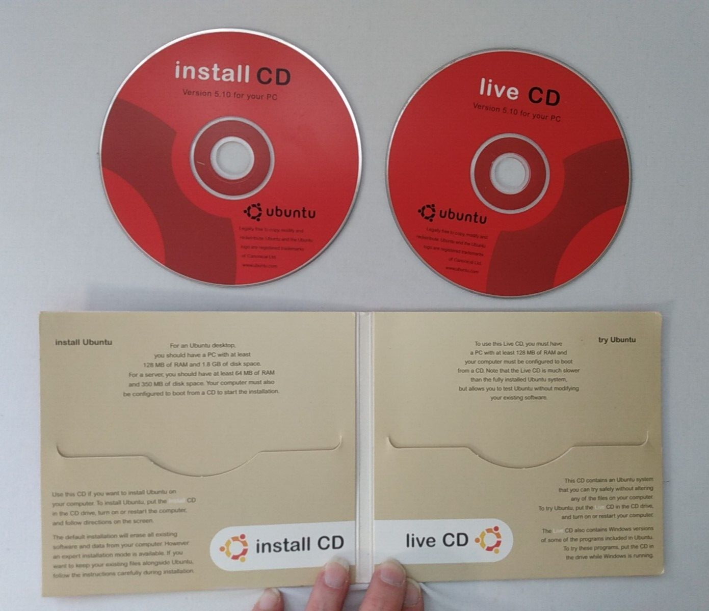 Ubuntu Linux 5.10 PC Version Software Intel X86 Based RARE