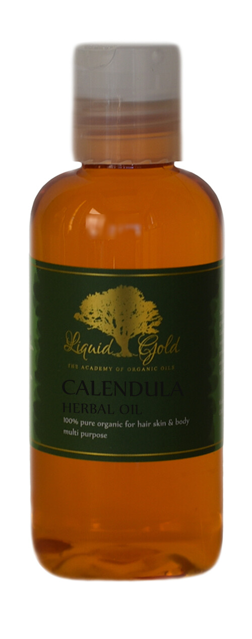 4 Oz Premium Calendula Infused Oil Pure & Organic Best Quality Skin Nails Hair