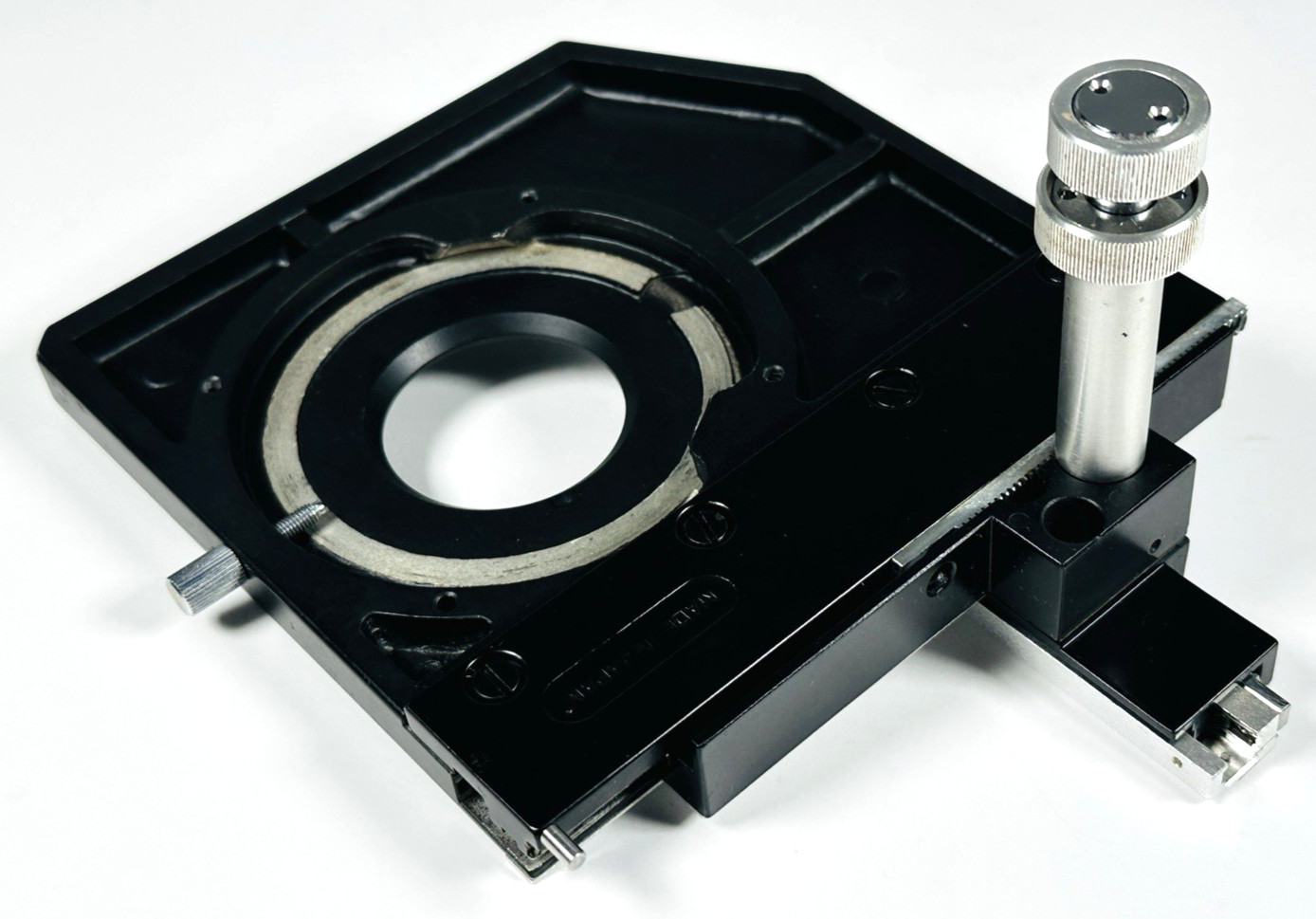 Nikon S-KT, S-KE Microscope Rectangular X-Y Mechanical Stage with Stage Insert