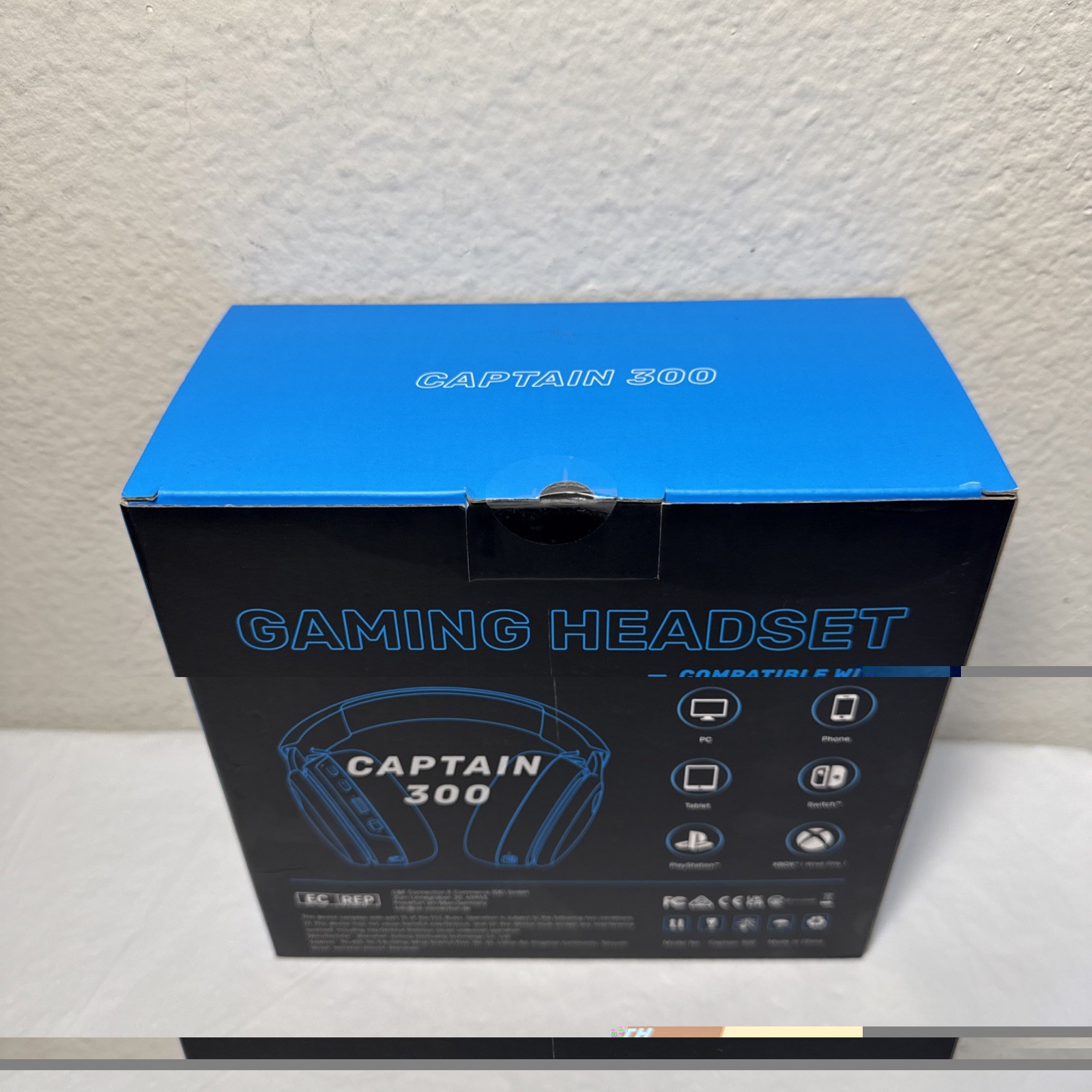 Captain 300 Gaming Headset - Black