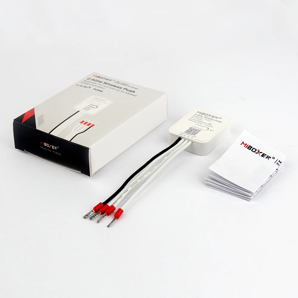 PUSH2 - 2.4GHz Wireless Dimming (RGB+CCT)
