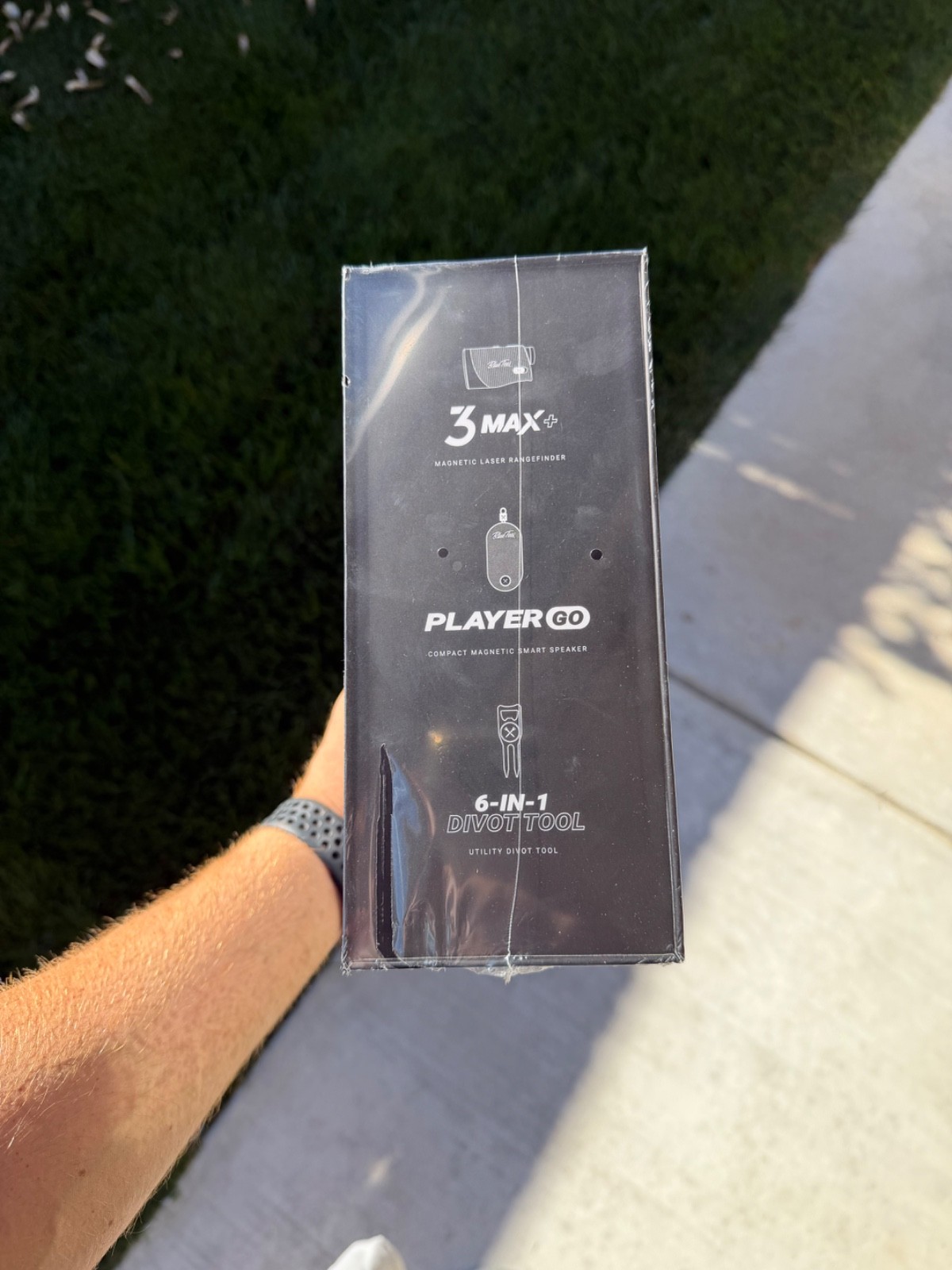 Blue Tees Golf Player Pack GO Bundle Rangefiner/Speaker/Divot Tool Pack SEALED