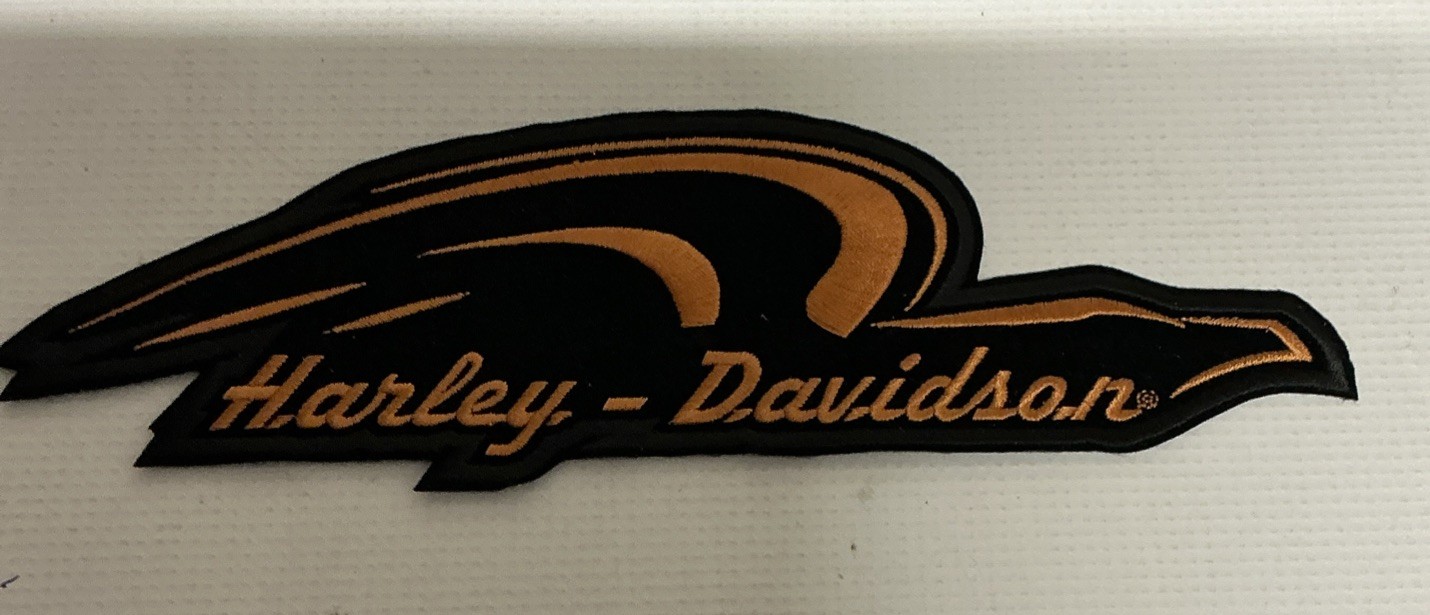 Harley Davidson Sew On Jacket Patch Emblem 3” x 10”