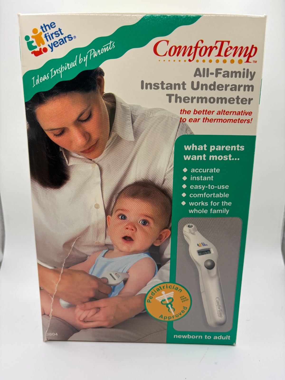 1997 The First Years ComforTemp All-Family Instant Underarm Digital Thermometer