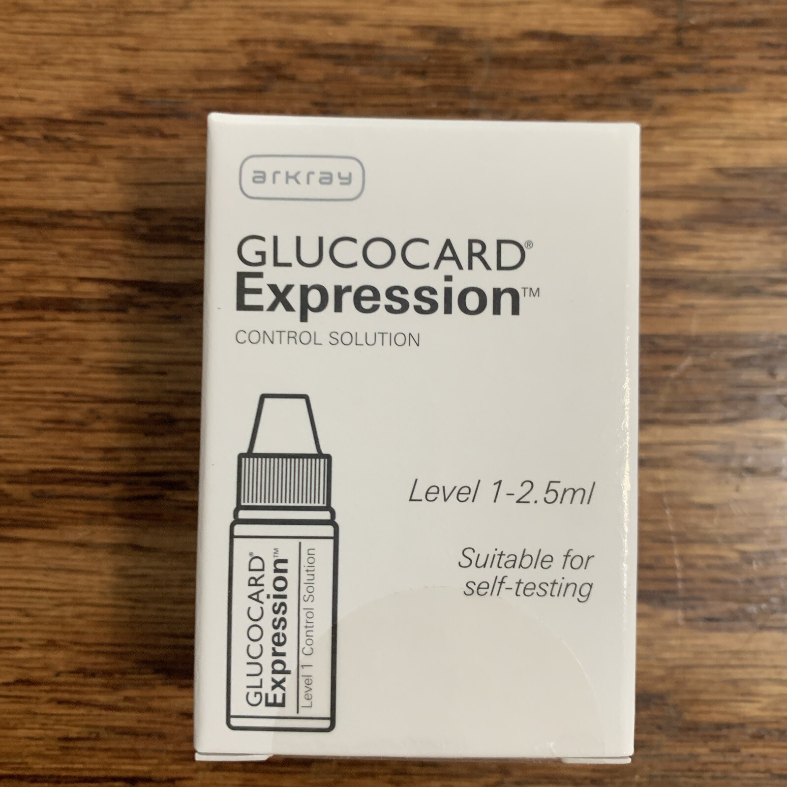 GLUCOCARD ARKRAY EXPRESSION GLUCOSE CONTROL SOLUTION LEVEL 1