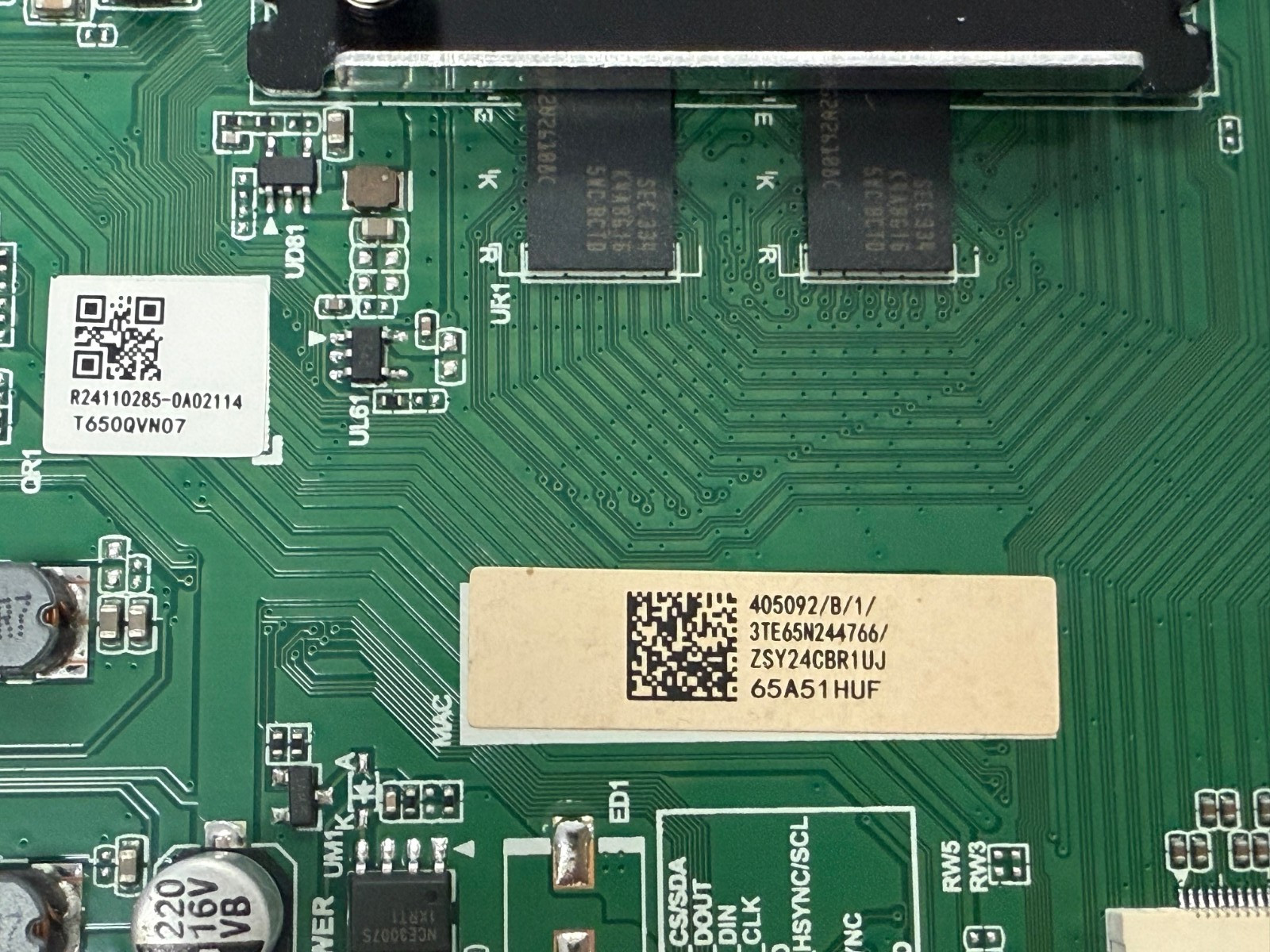 Hisense 405092 Main Board for 65QD65NF
