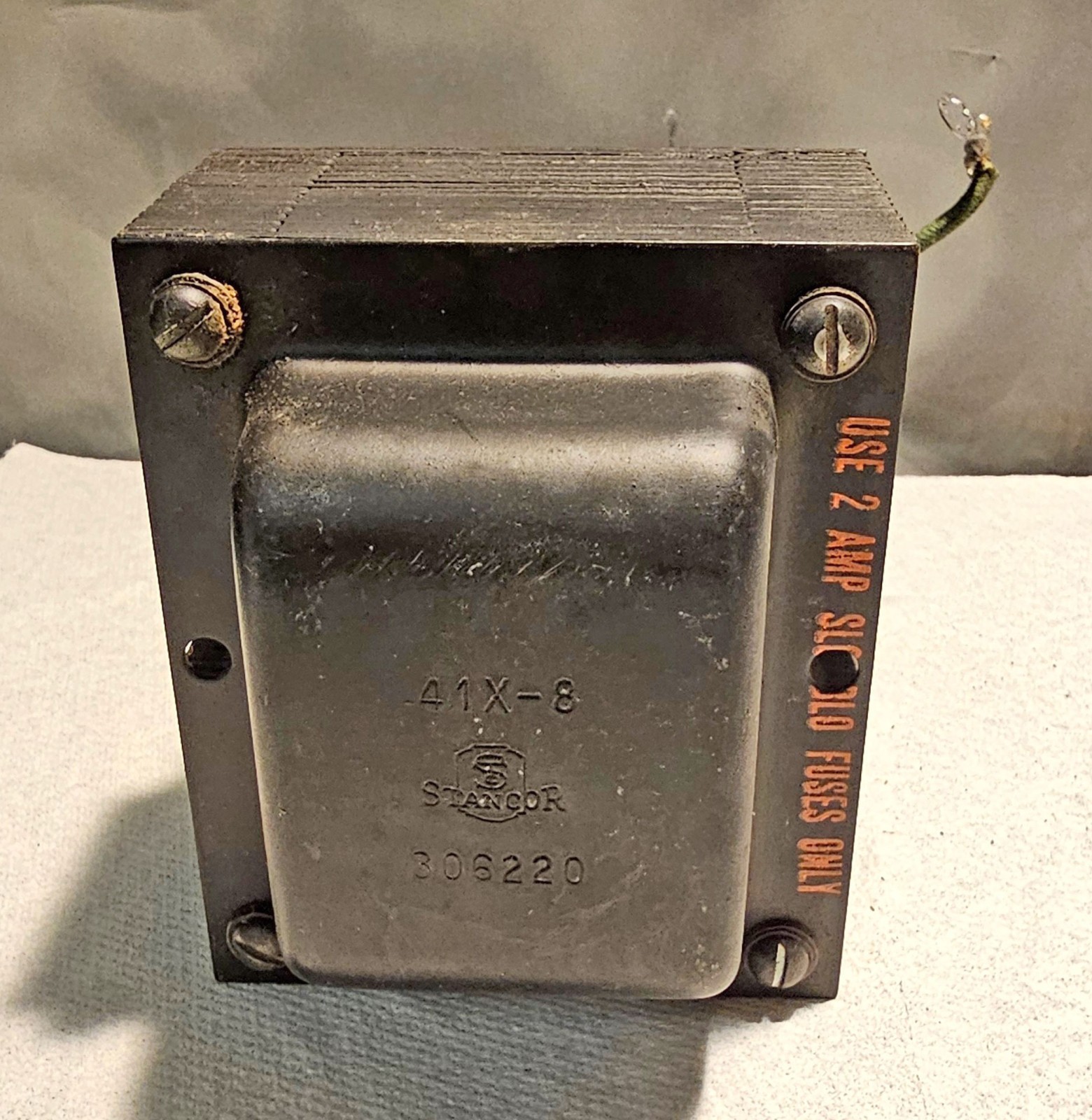 Stancor 41X-8 Filament Transformer - from Amp using 6V6 - Tested Healthy