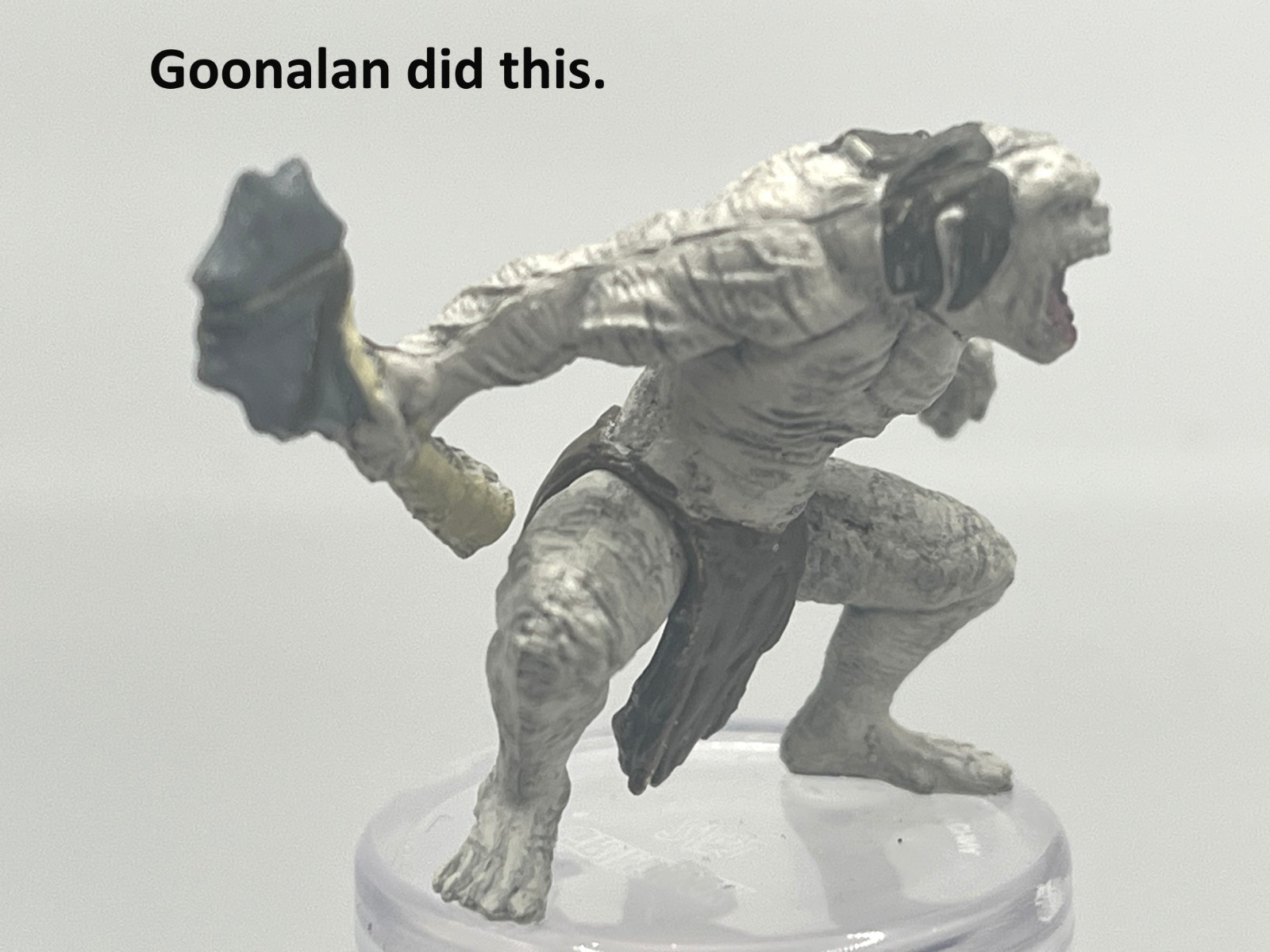 D&D Pathfinder Mini Monster Manual 1 02 Grimlock