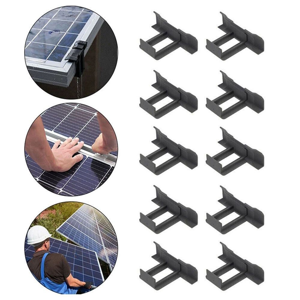 30Pcs Solar Panel mud removal clip Water Drain Water Diversion Clip 30/35/40mm