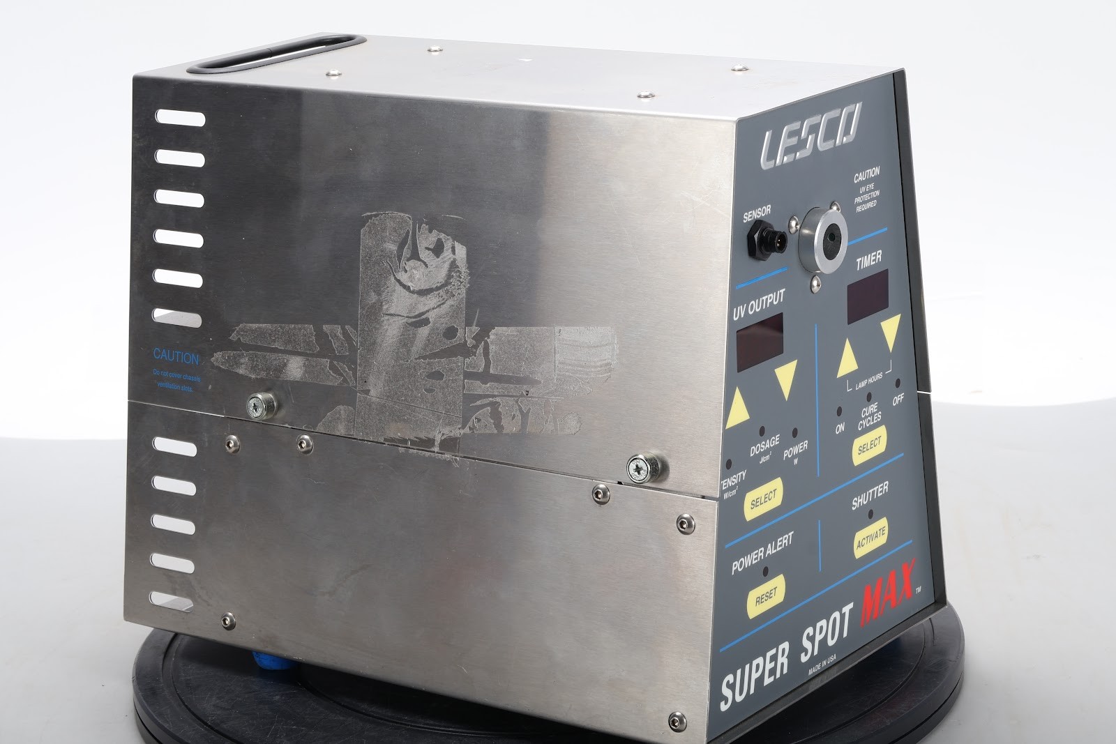 Lesco VSM3001 Super Spot Max UV Light Source Curing System W/ Lamp Element AS IS