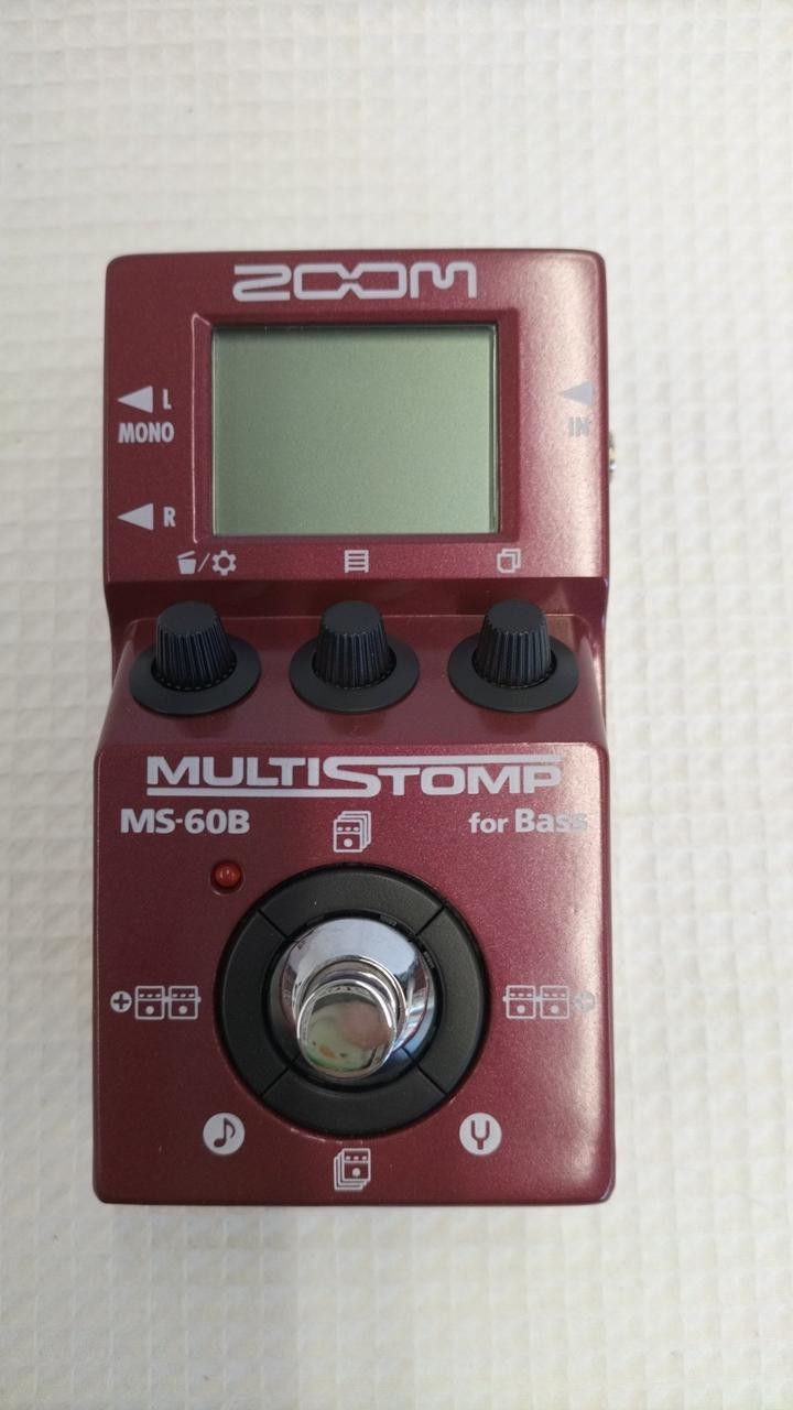 ZOOM MS-60B Bass Multi-Effects Pedal Guitar Effect Processor New