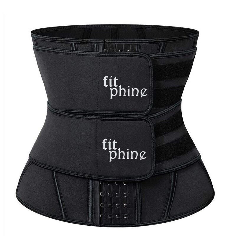 Men&Women Waist Trainer Cincher Trimmer Sauna Sweat Belt Fitness Body Shaper UK