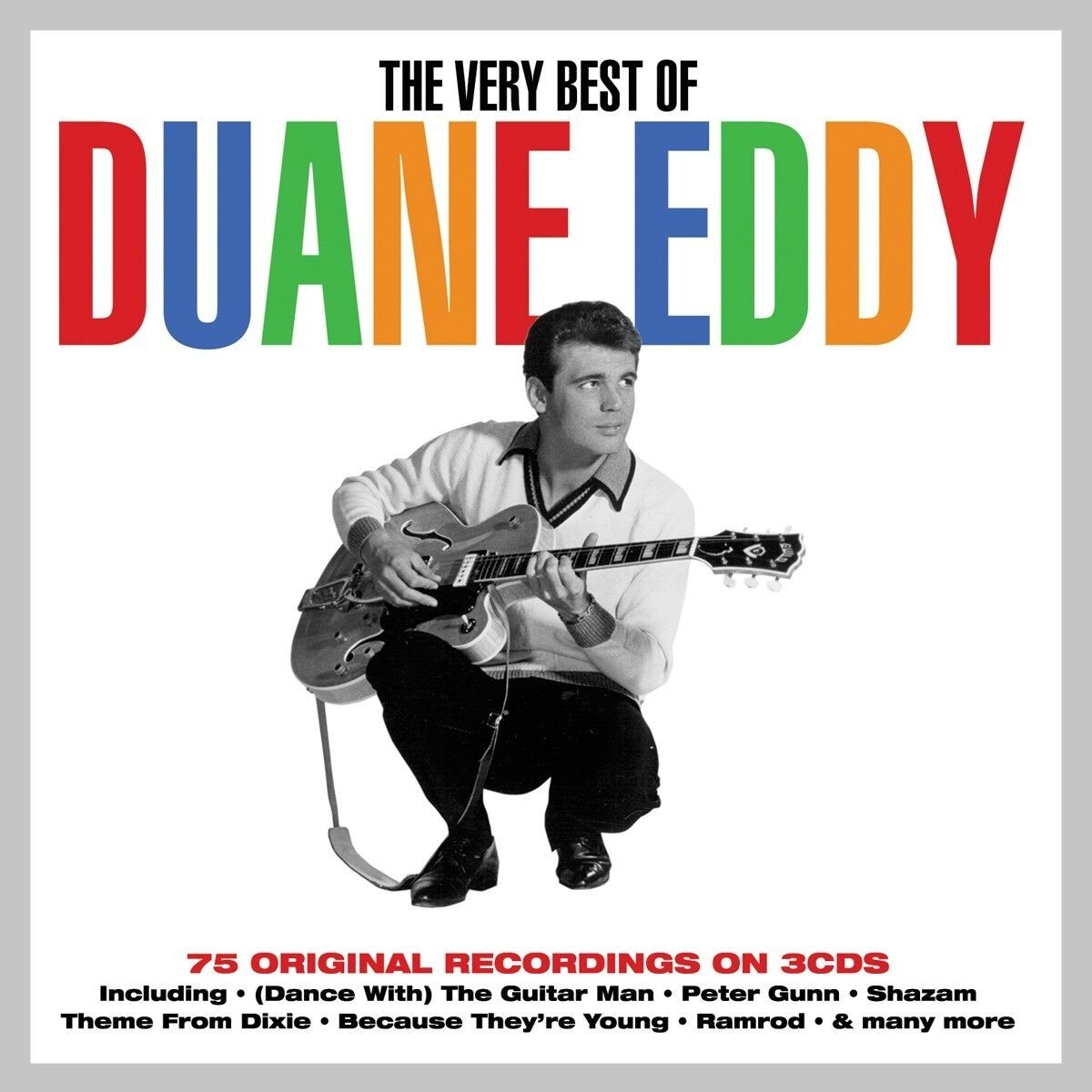 DUANE EDDY * 75 Greatest Hits * NEW 3-CD Boxset * All Original Recordings