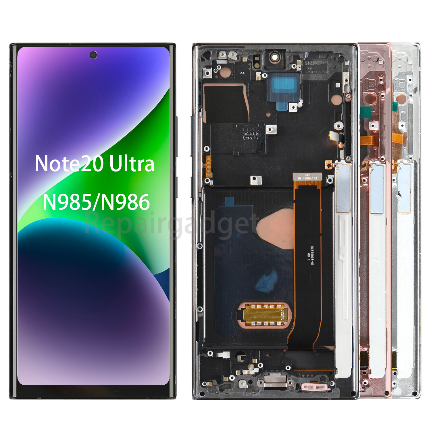 For Samsung Galaxy Note20 Ultra OLED LCD Touch Screen Display Replacement Module