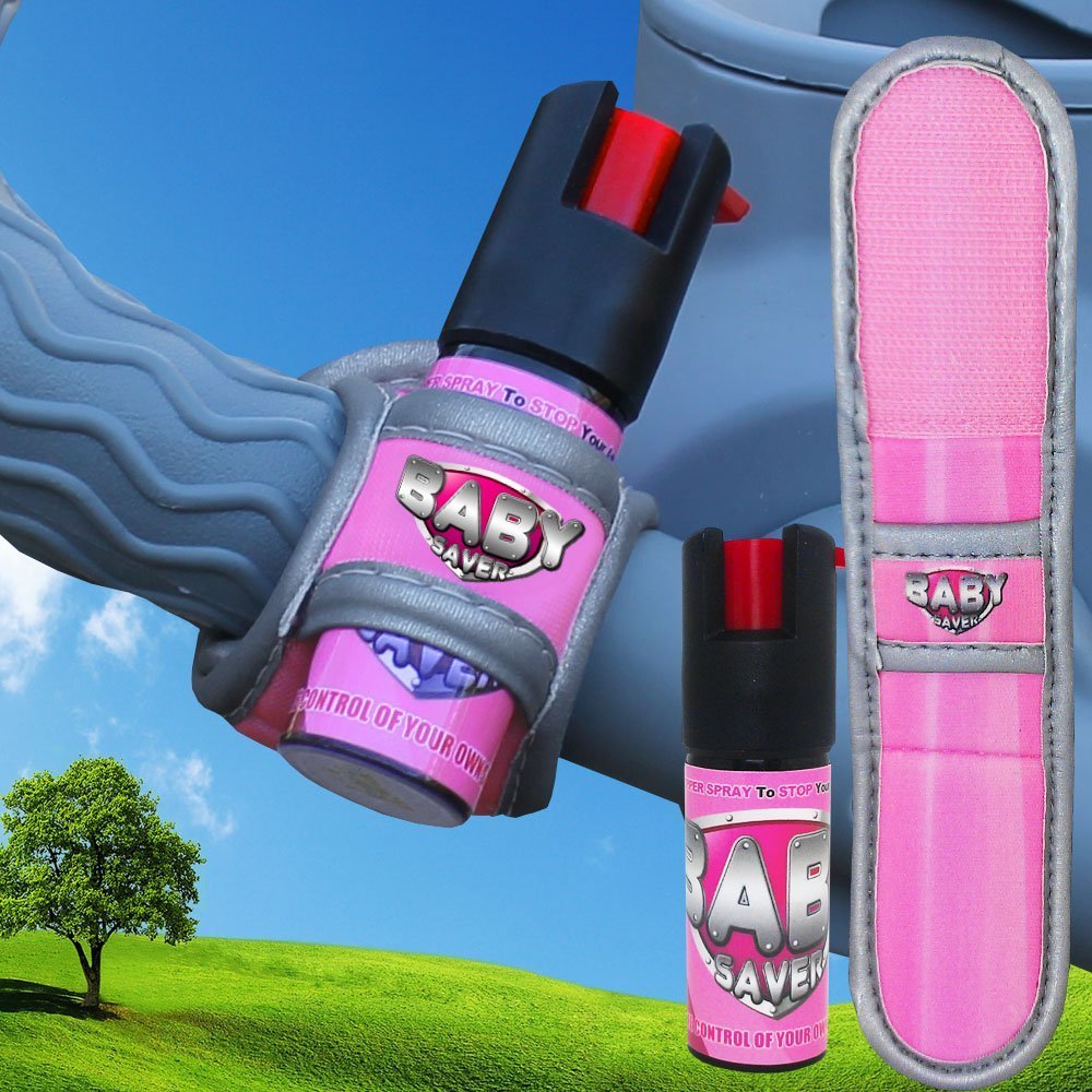 1-Baby Saver Pepper Spray For Women - Made For Wheeled Joggers Baby Strollers