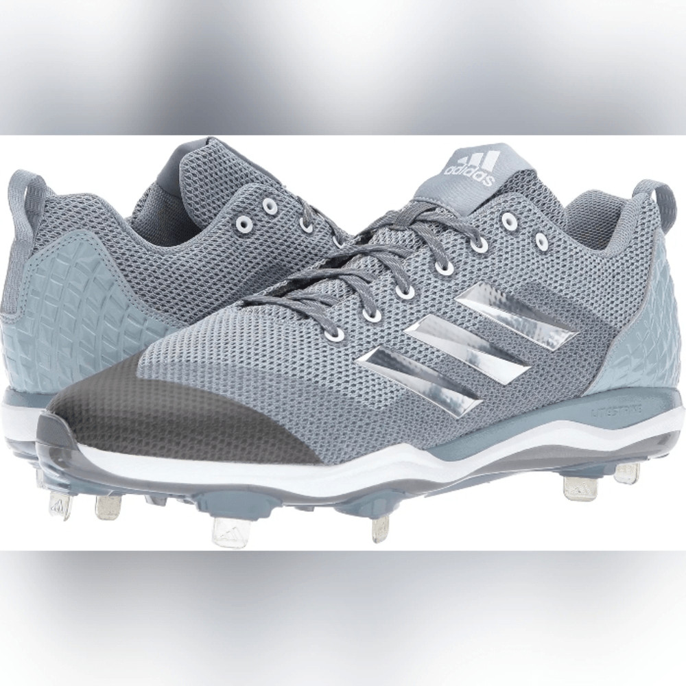 (26-0411) Adidas Originals Men's PowerAlley 5 Baseball Shoe Sz 7