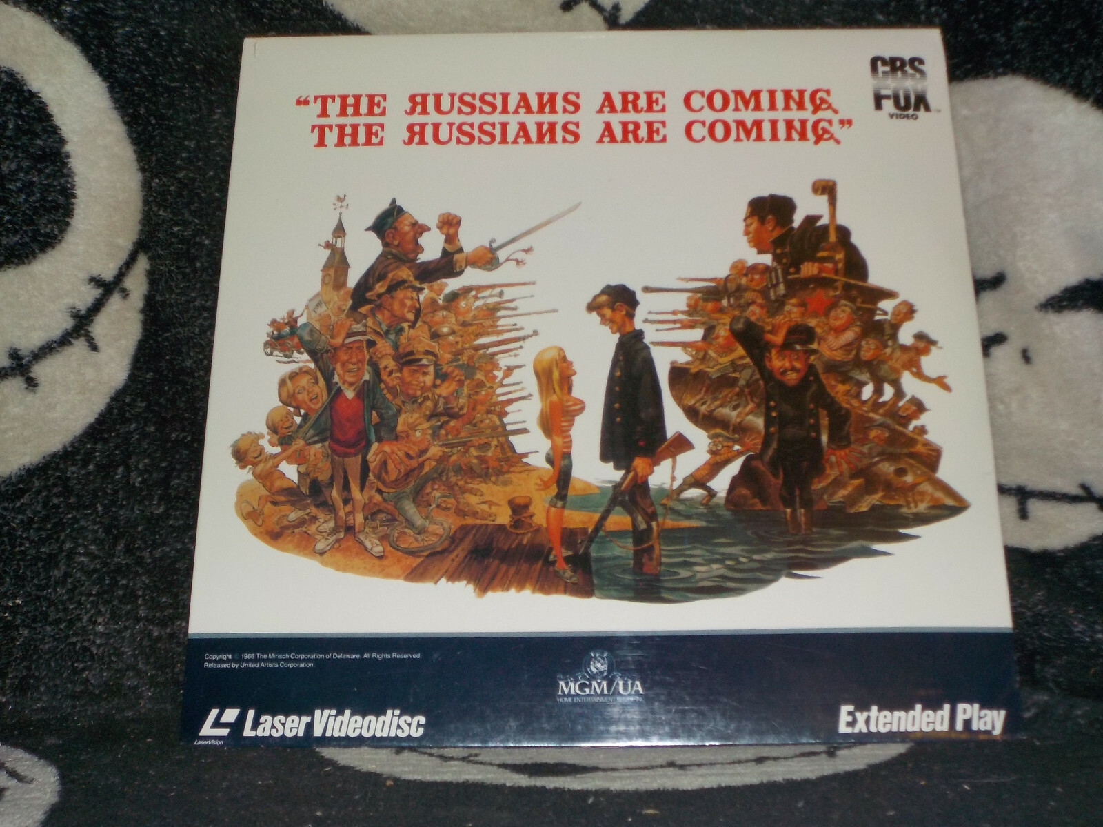 The Russians Are Coming NEW SEALED Laserdisc LD Carl Reiner Free Ship $50