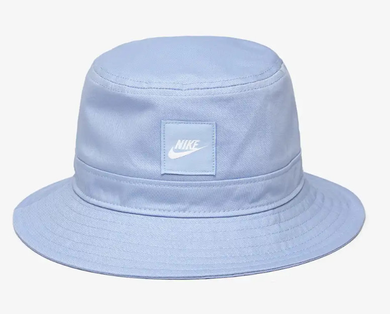 New Nike Sportswear Adult Bucket Hat Cap CK5324-548 Light Blue Large/X-Large
