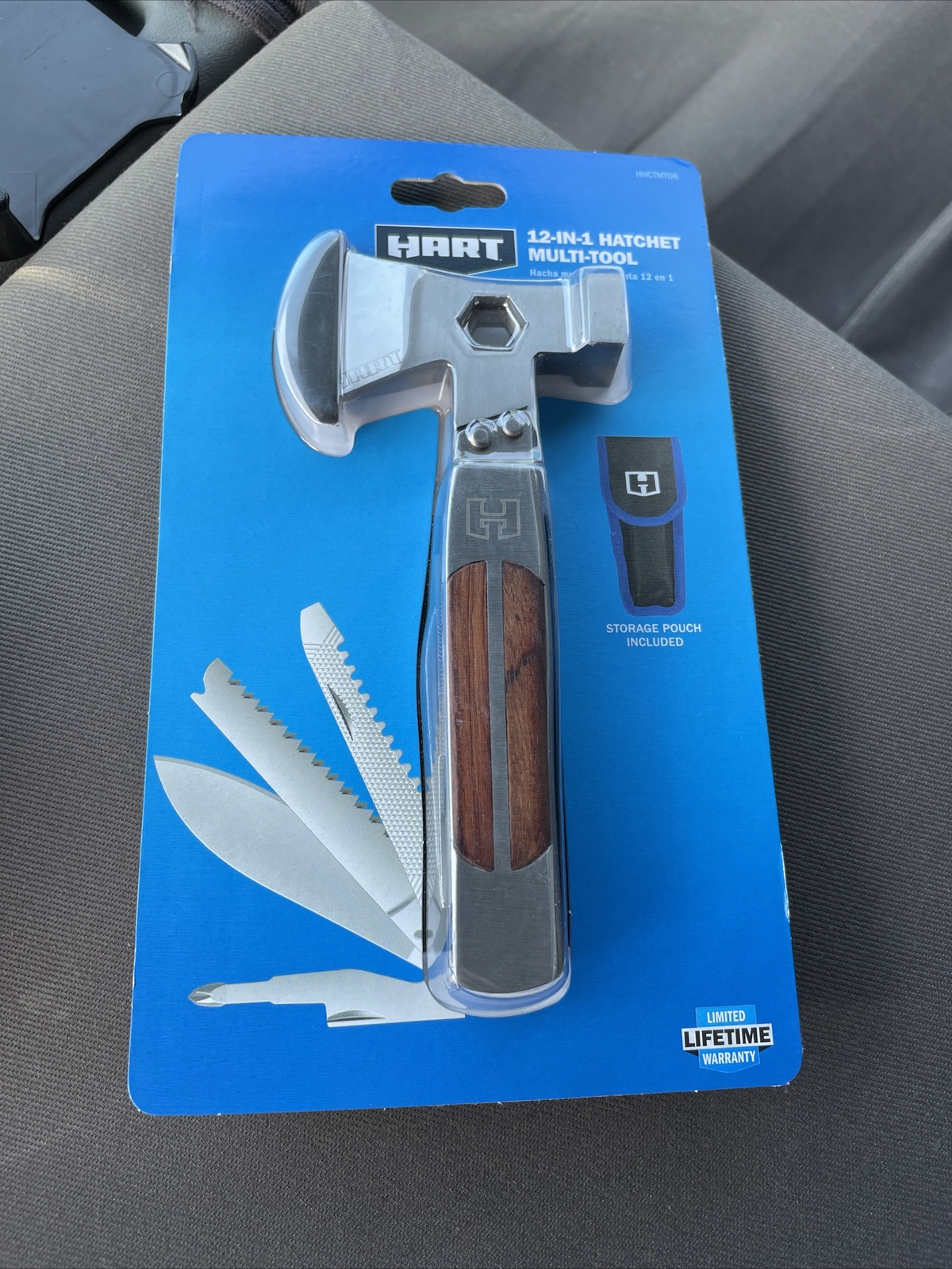 HART 12-in-1 Hatchet Multi-Tool with Storage Pouch