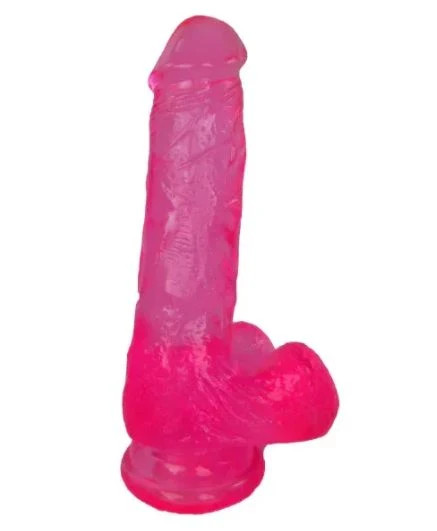 Real Skin 7 Dildo Pink "