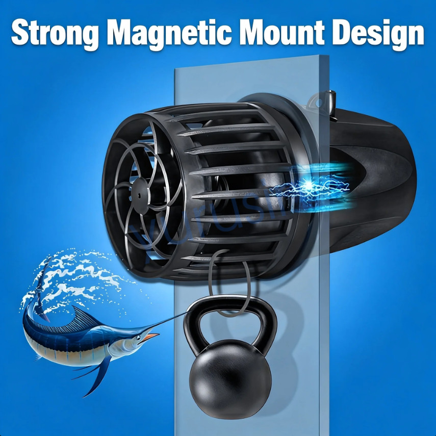 2026 Newest Jebao Jecod DMP45 Wave Maker Aquarium Pump Bluetooth App Controller
