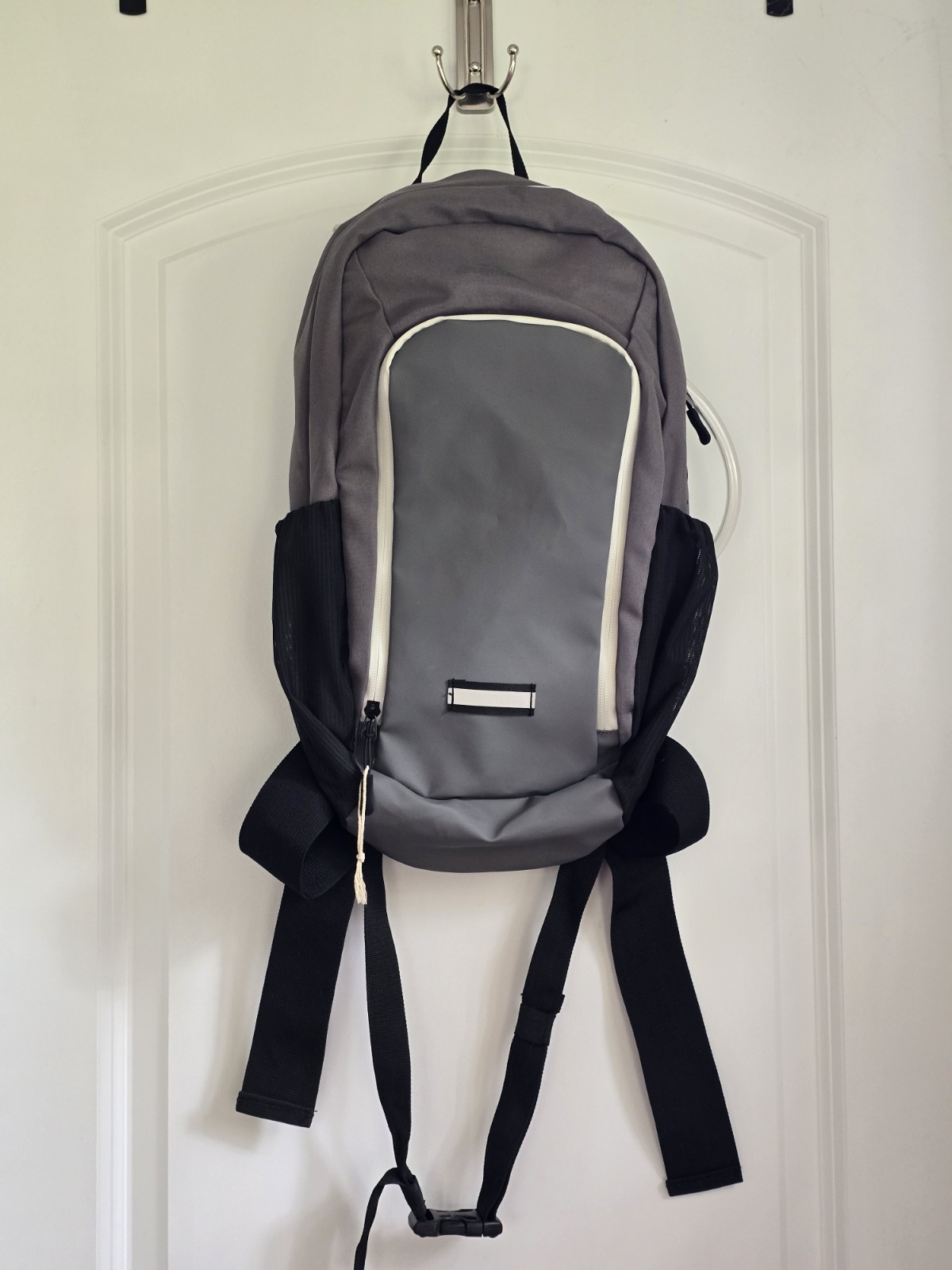 Hydration Backpack Water Bladder 2Ltr Hiking Hip Belt Adventure Ridge Gray