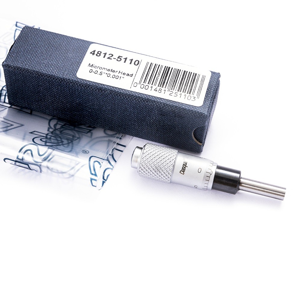 DASQUA 0-0.5" MICROMETER HEAD (4812-5110)