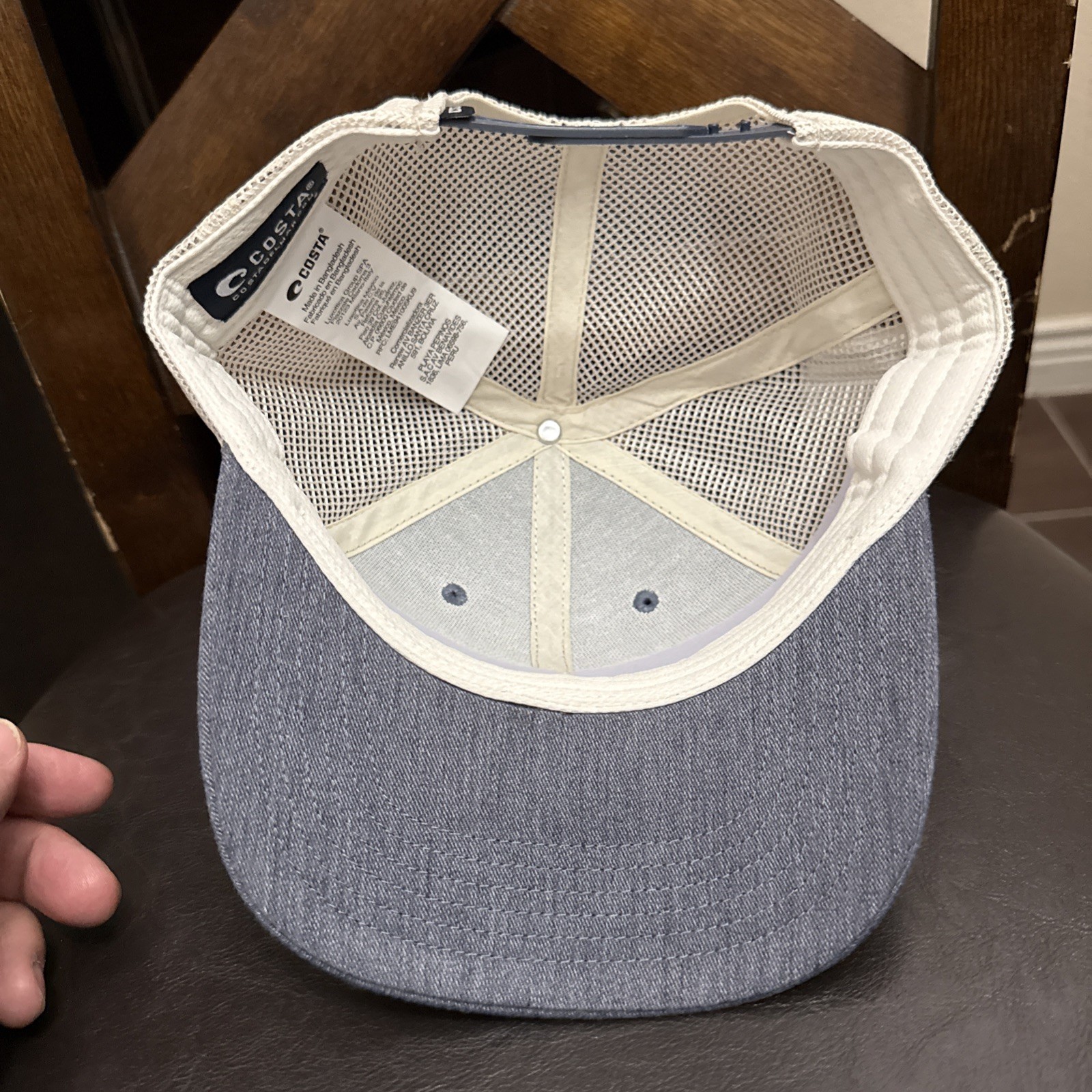 COSTA Del Mar The Hunt Trucker Men's Adjustable Mesh Snap Back Baseball Cap Hat
