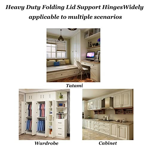 Cabinet & Furniture Stainless Steel Hinges Heavy Duty Lid Support Hinges