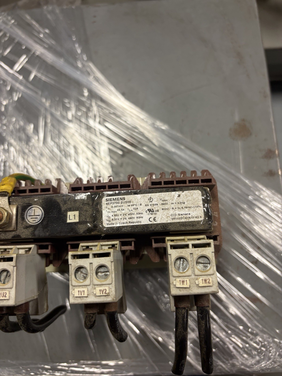 Siemens Transformer 4EP3700-2US00 600 Volt USED