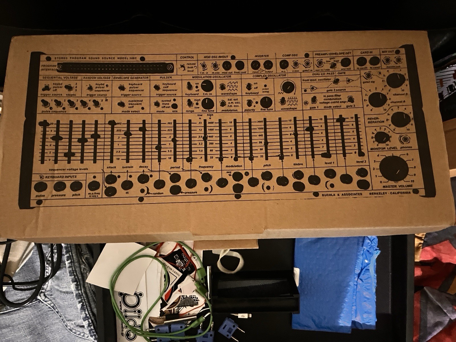 Buchla Easel Command + Buchla Program Manager + Sensel Morph