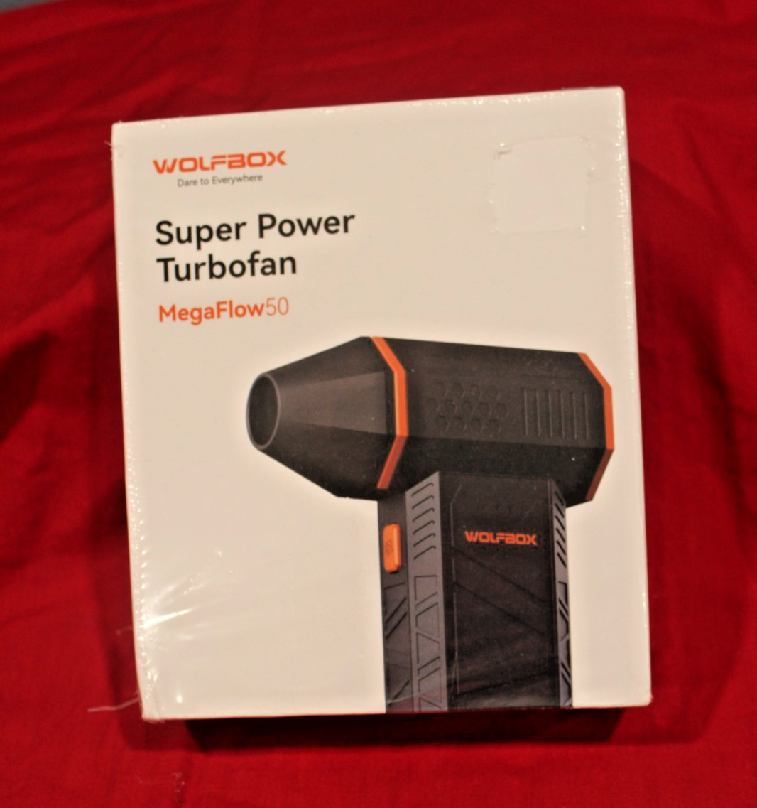 WOLFBOX MF50 Electric Air Duster Super Power Turbo Fan for Outdoor & Car SEALED