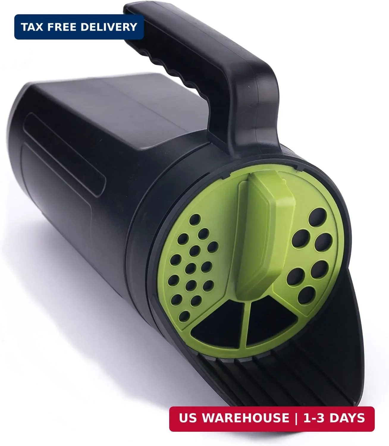 TIPU Hand Spreader Shaker, Handheld Spreader for Grass Seed, Fertilizer & Earth