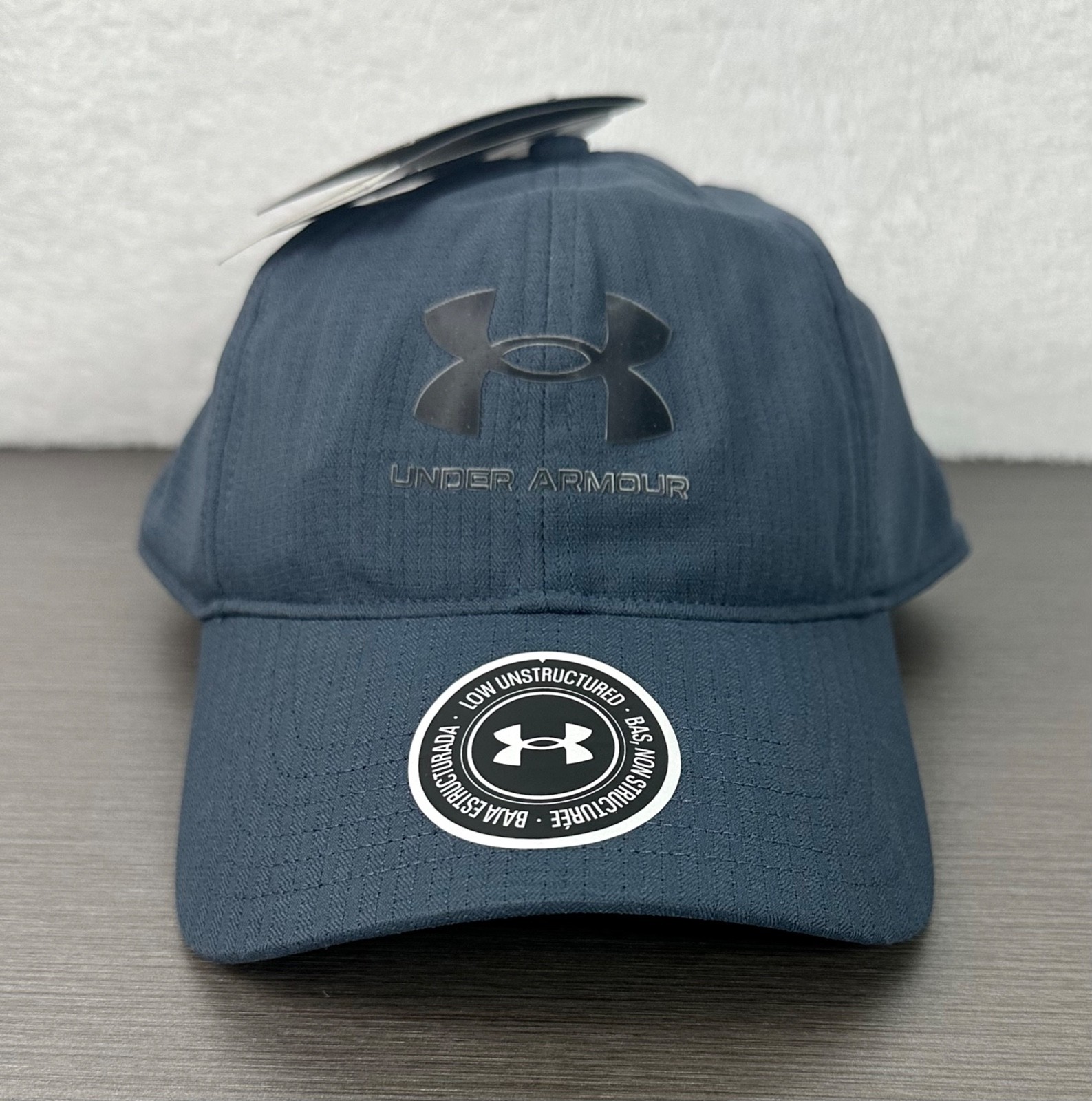 Under Armour  Men's Gray Baseball Cap/Hat Adjustable Strap ISO-Chill OSFM NWT