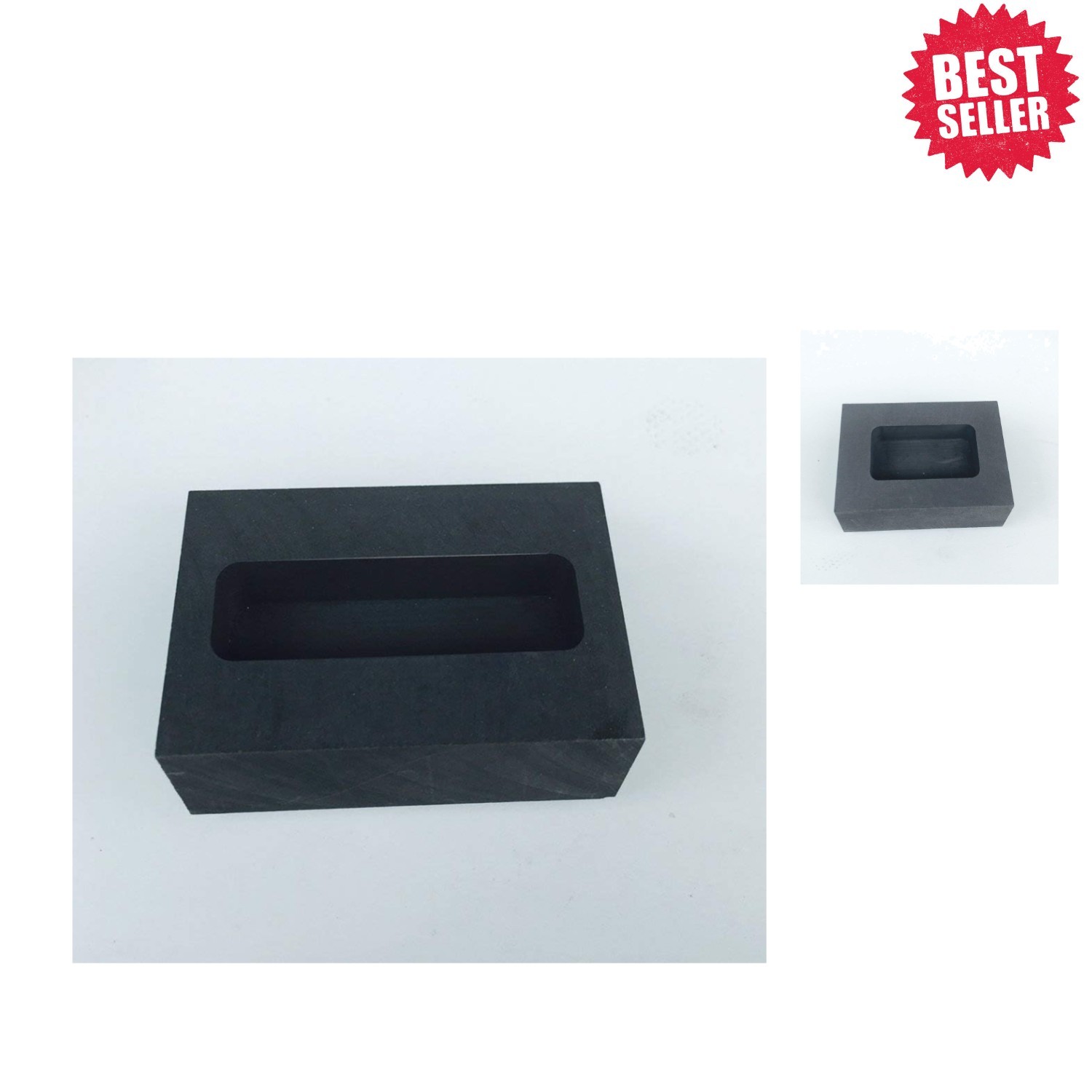 Compact Graphite Graphite Mold - Ideal for Melting & Casting Precious Metals