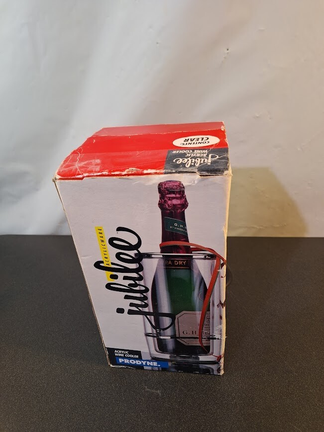 Wine Cooler Prodyne Acrylic Iceless Single Bottle Chilled