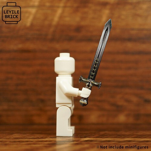Leyile Custom Knight Sword 1596 for Minifigures -NEW