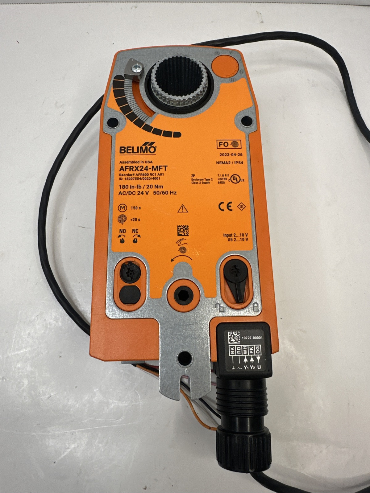 Belimo AFRX24-MFT Actuator AC/DC 24 V,