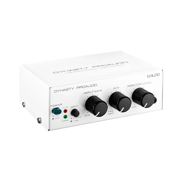 (Refurbished/Open Box) Dynasty ProAudio UA2D USB Phono Preamp