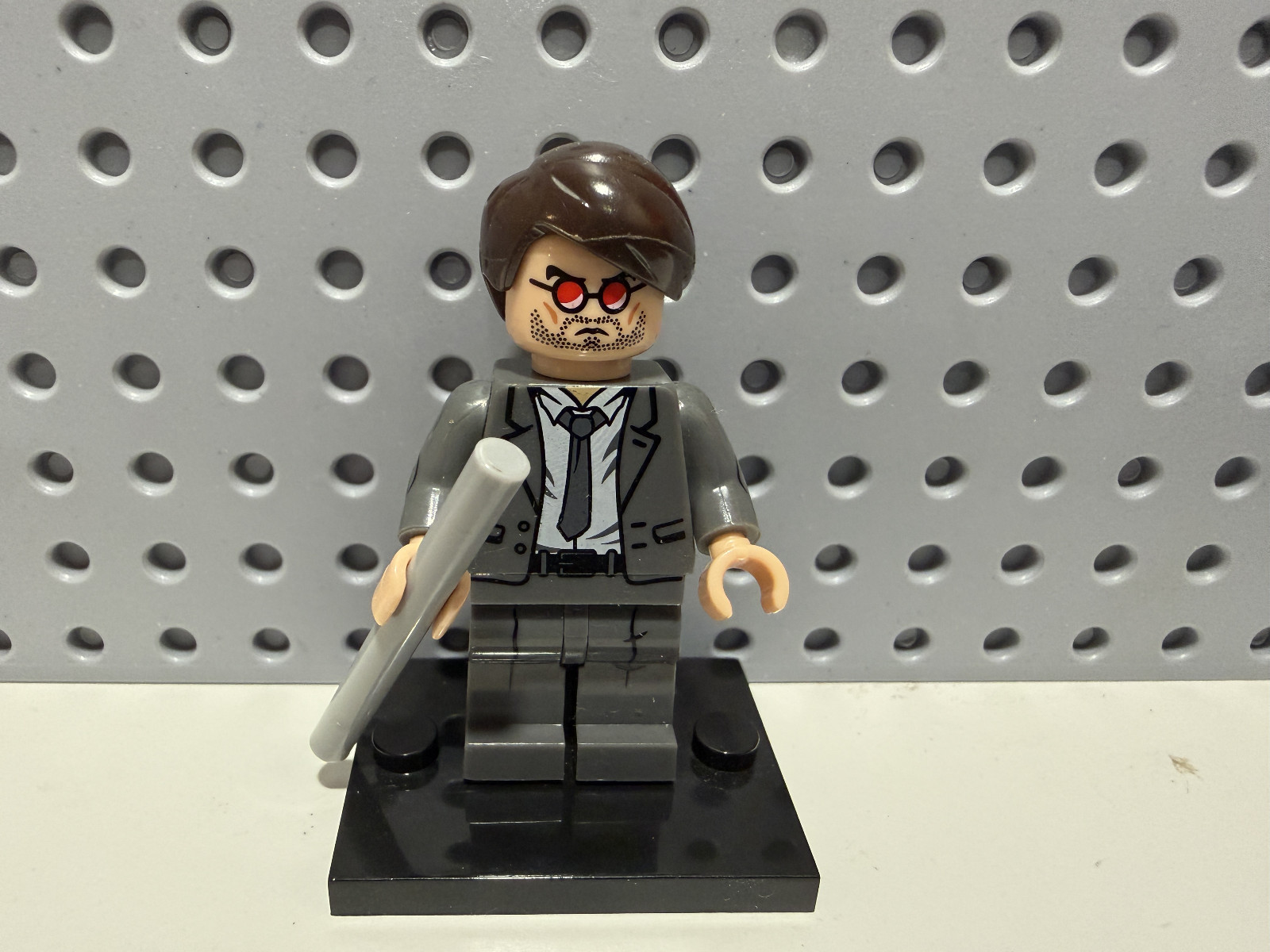 LEGO Marvel Matt Murdoch Daredevil Custom MInifgure New