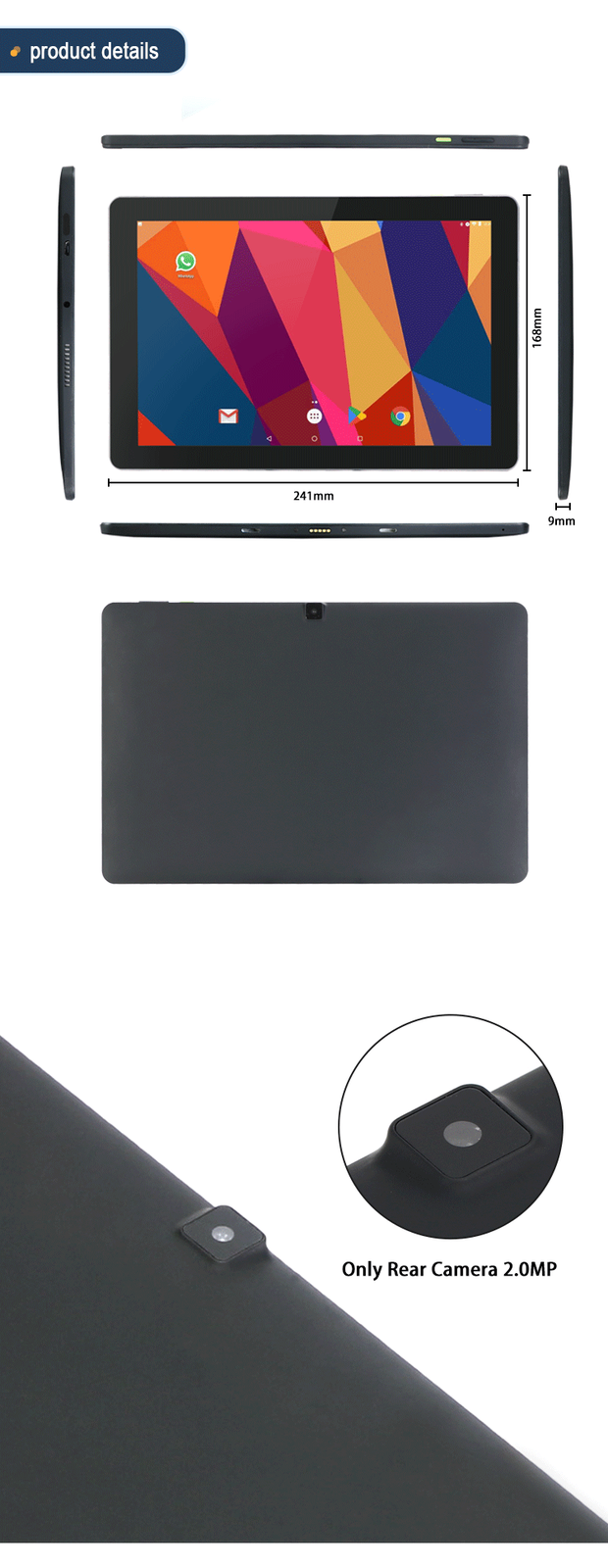 Desktop Docking Charging Tablet Smart Home Control Panel Potable Android Tablet