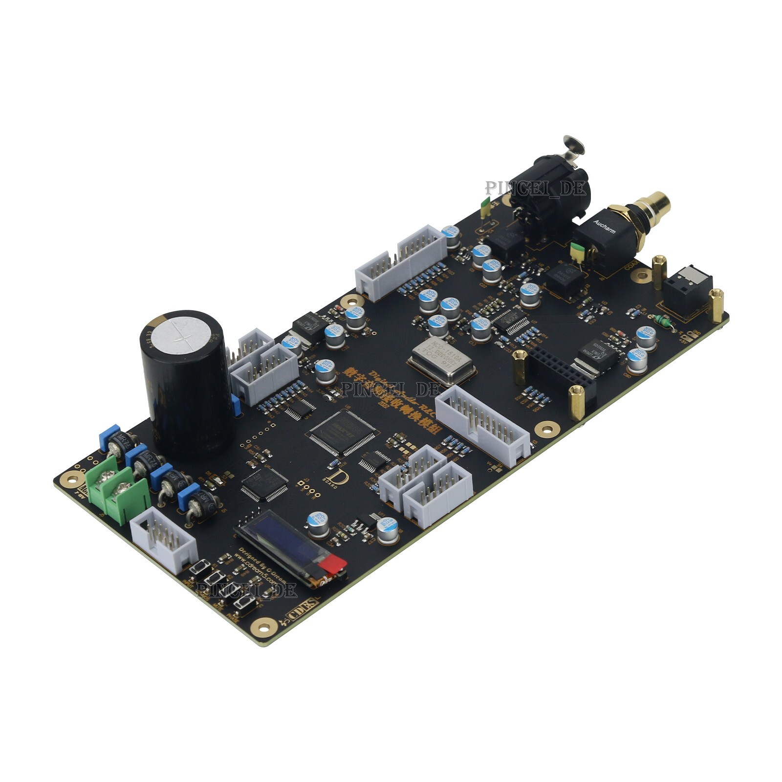 TDA1541 DAC Board Audio Decoder Board Supporting 384K Sampling Rate for DIY Use