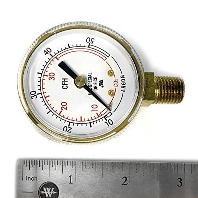 GAUGE 2In 0-50 CFH MODEL US-17